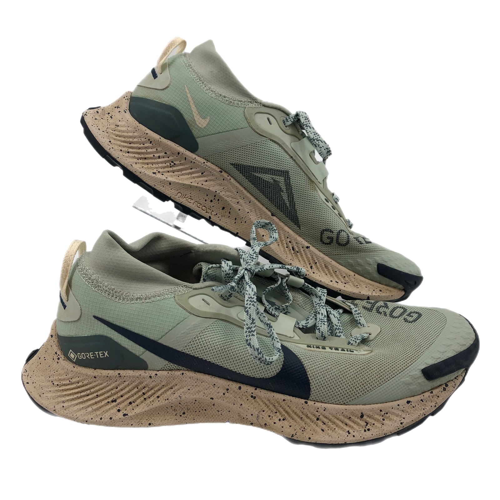 Nike Cream Green Breathable Sneakers