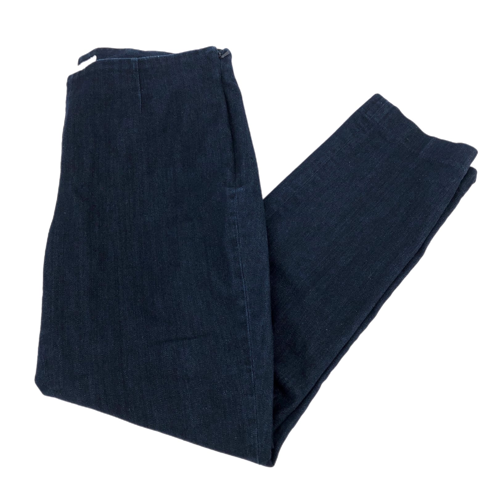 J. Jill Blue High-Rise Straight Leg Jeans