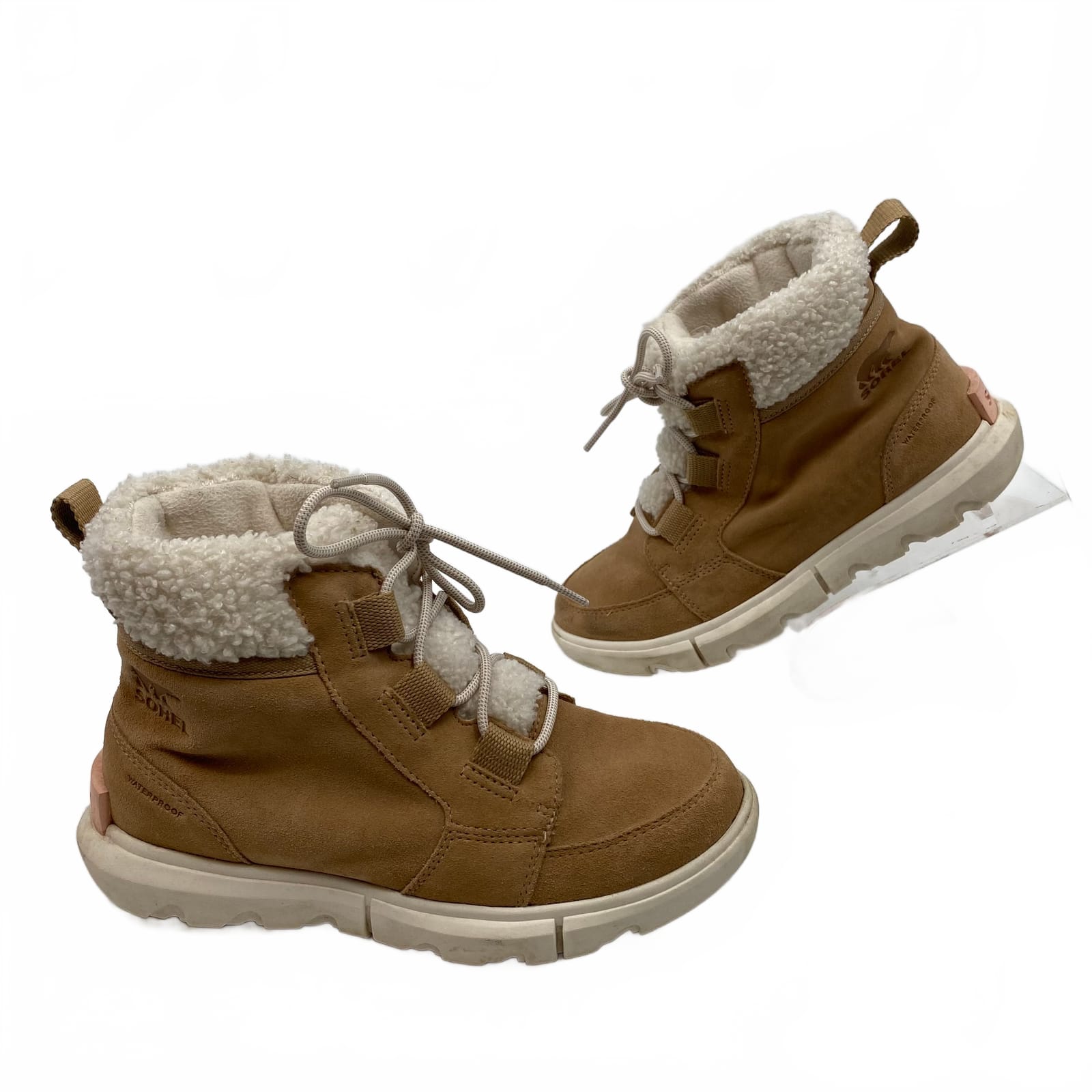 Sorel Tan Suede Bootie