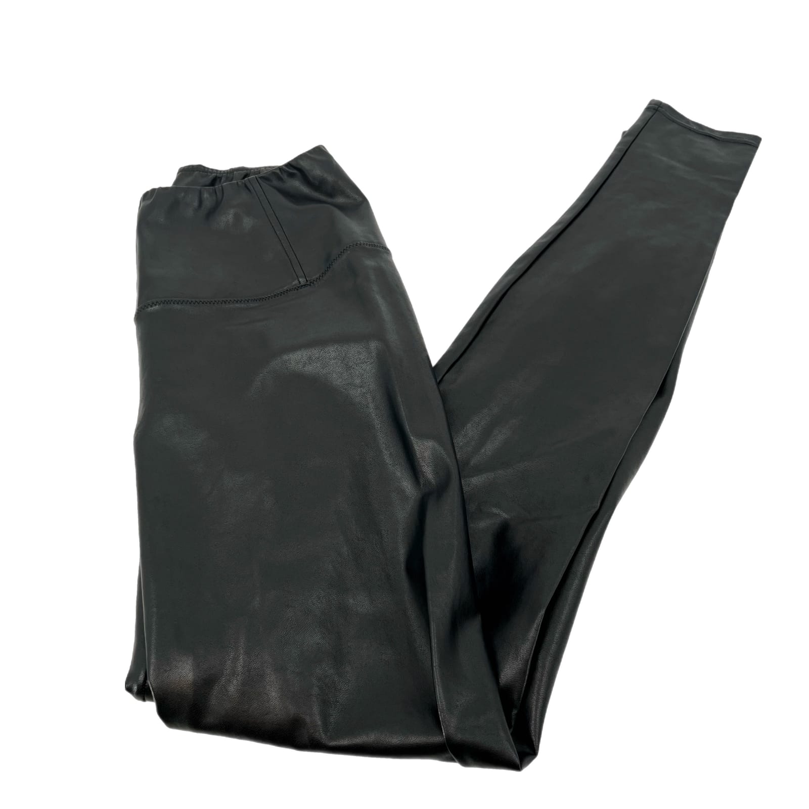 Wilfred Black Vegan Leather Skinny Pants