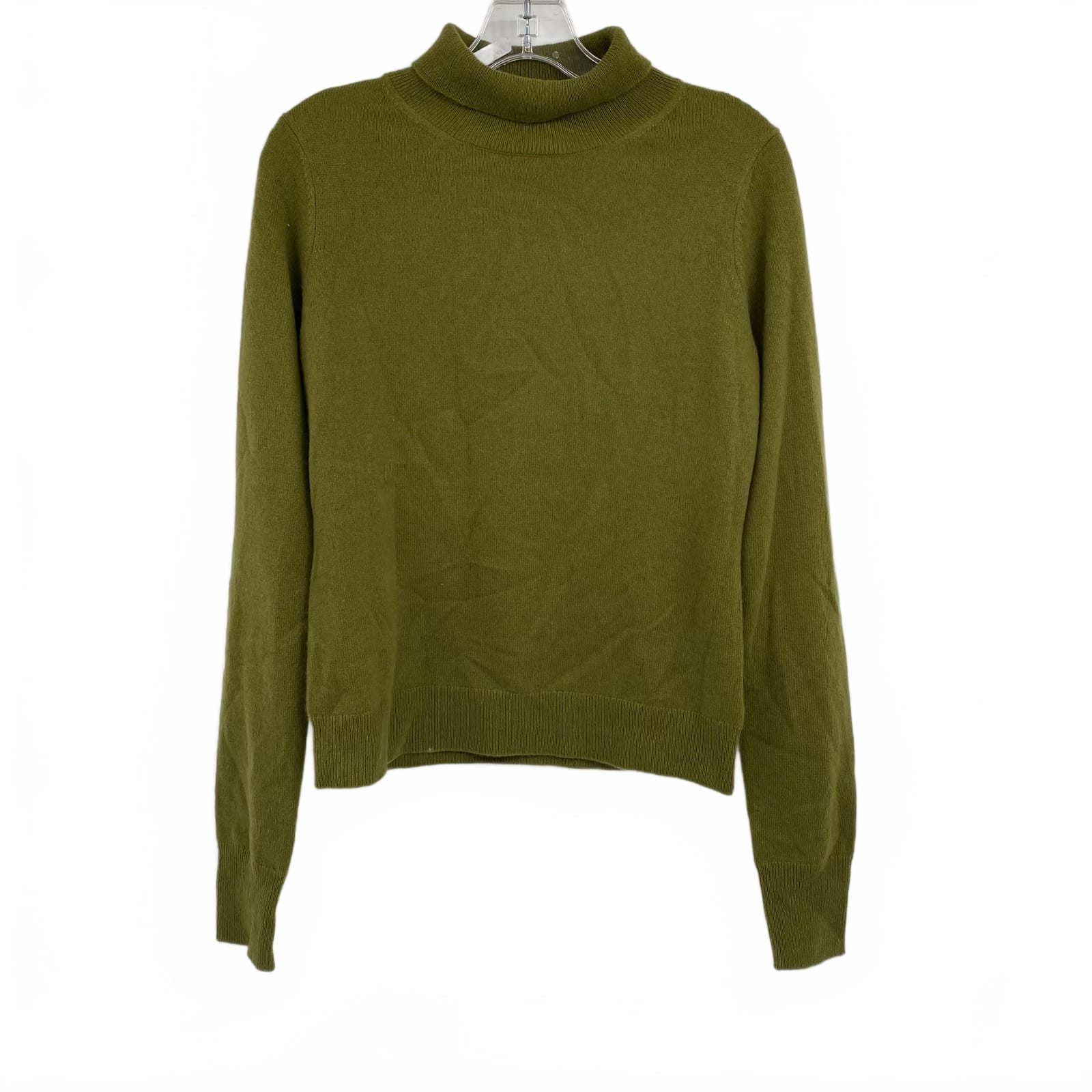 Reformation Green Cashmere Pullover