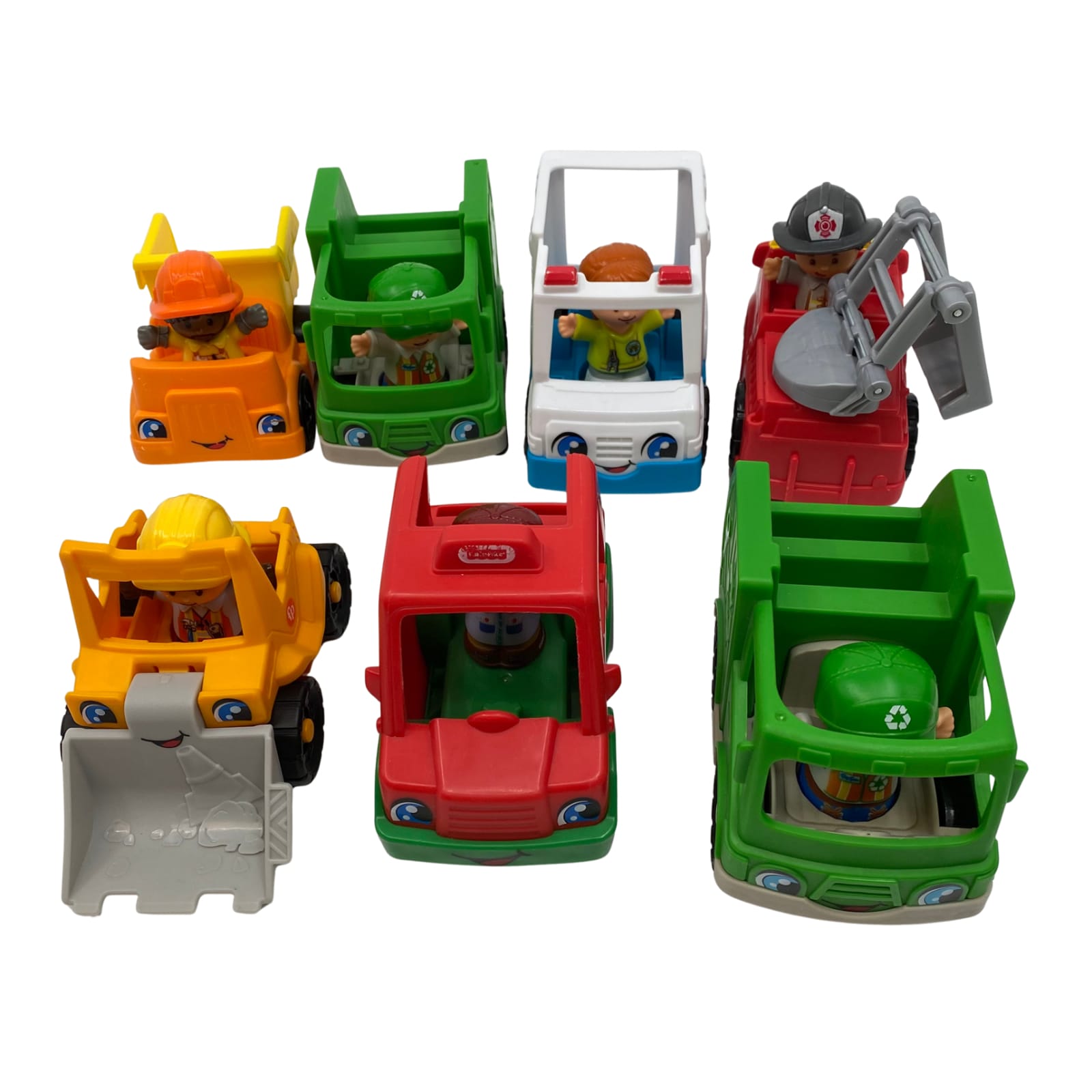 Fisher-Price Red & Green Classic Play Doll Set
