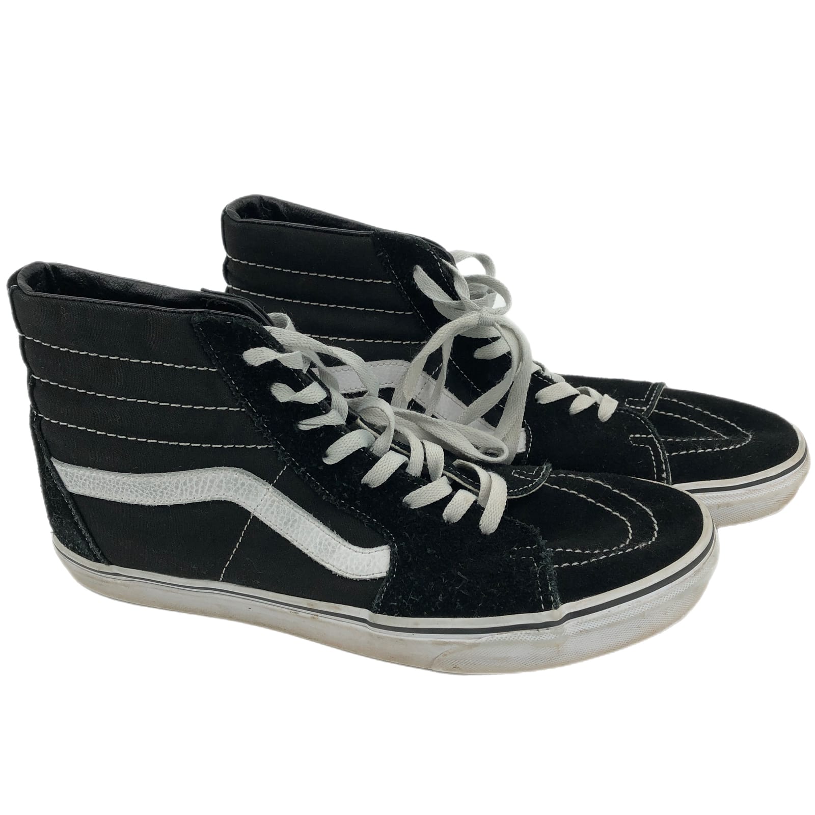 Vans Black and White Classic Sneakers