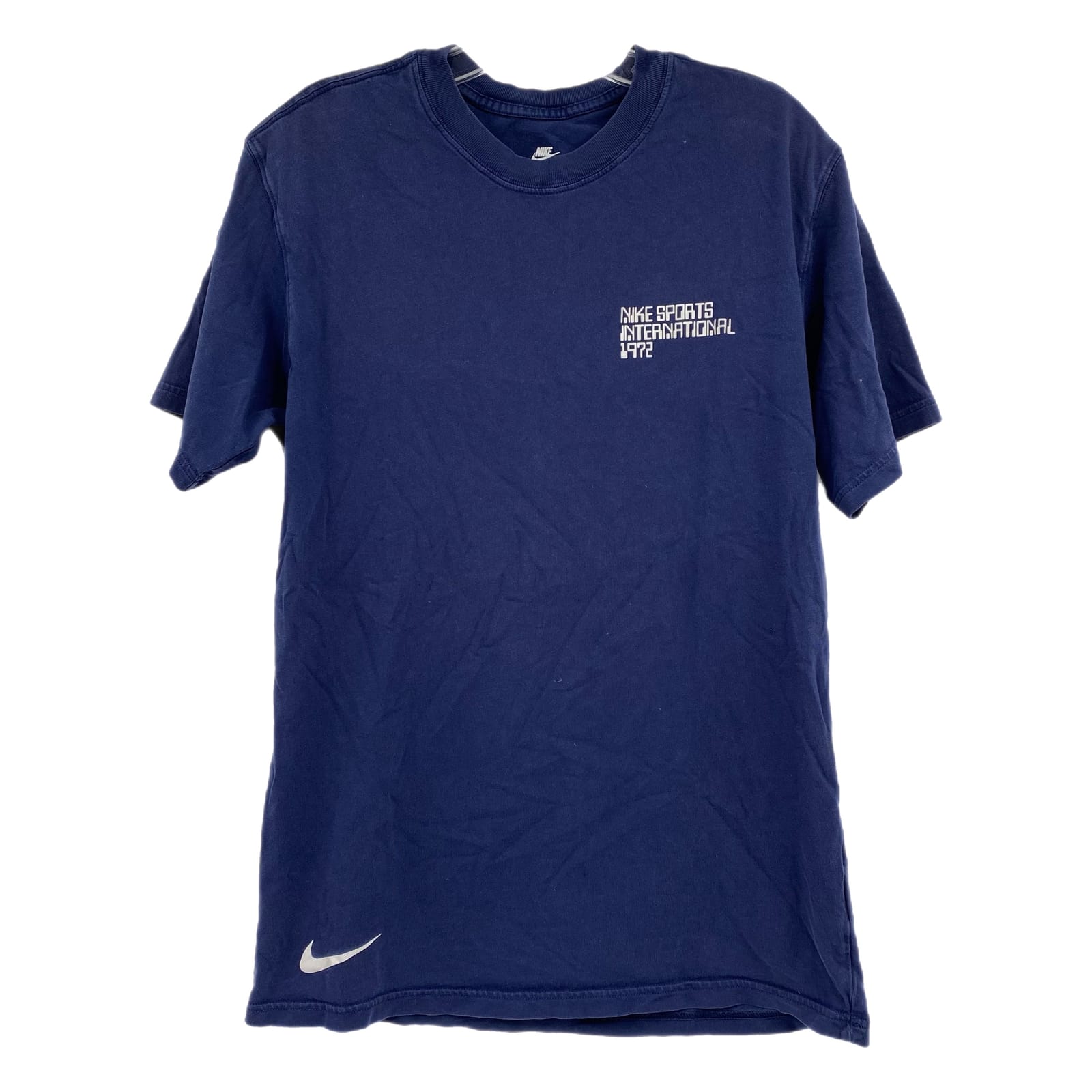 Nike Blue Sports International Short Sleeve T-Shirt