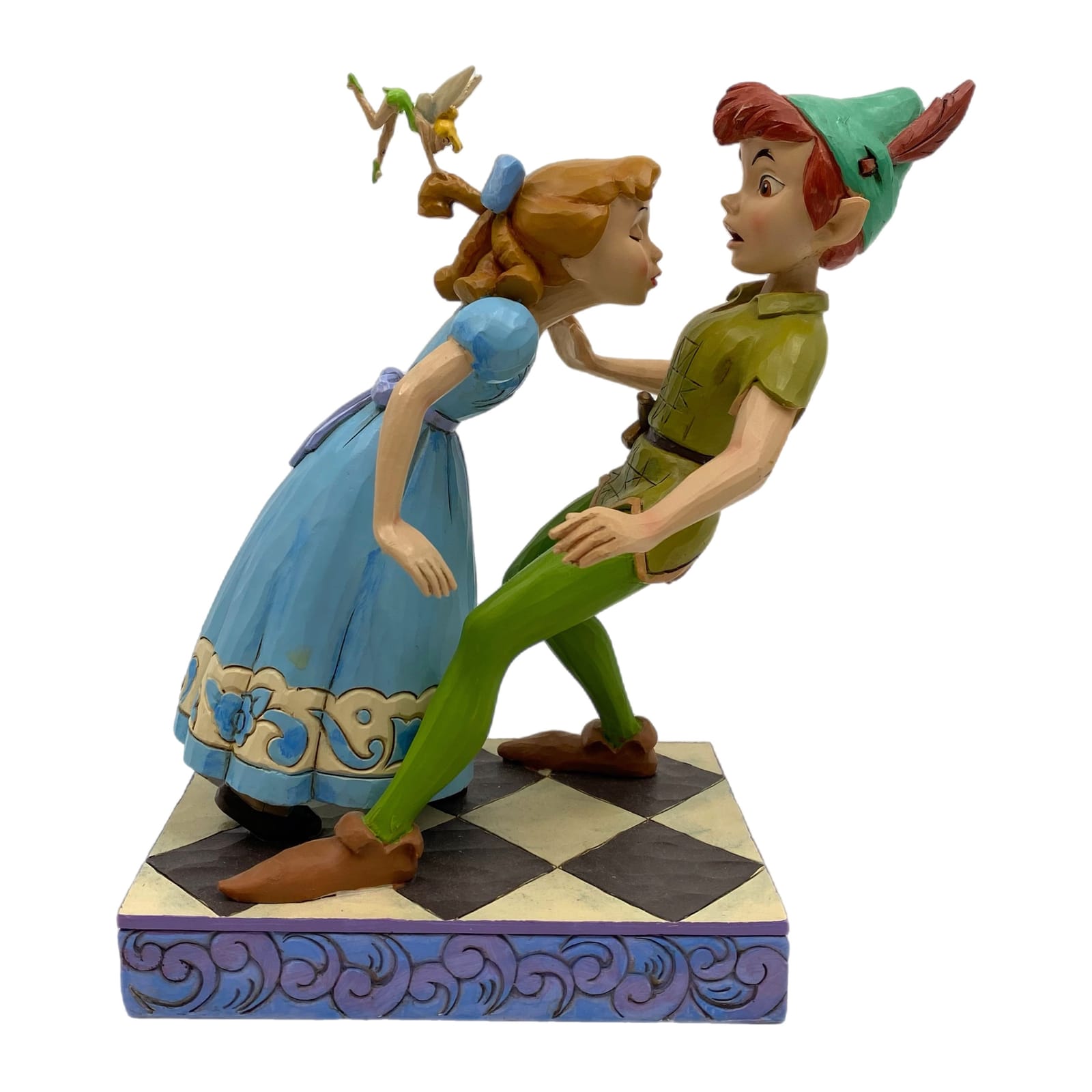 Disney Blue Peter Pan and Wendy Statue