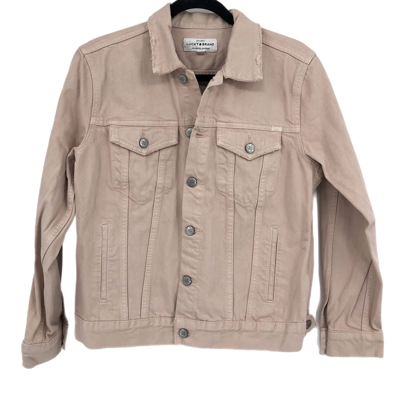 Lucky Brand Beige Jean Jacket