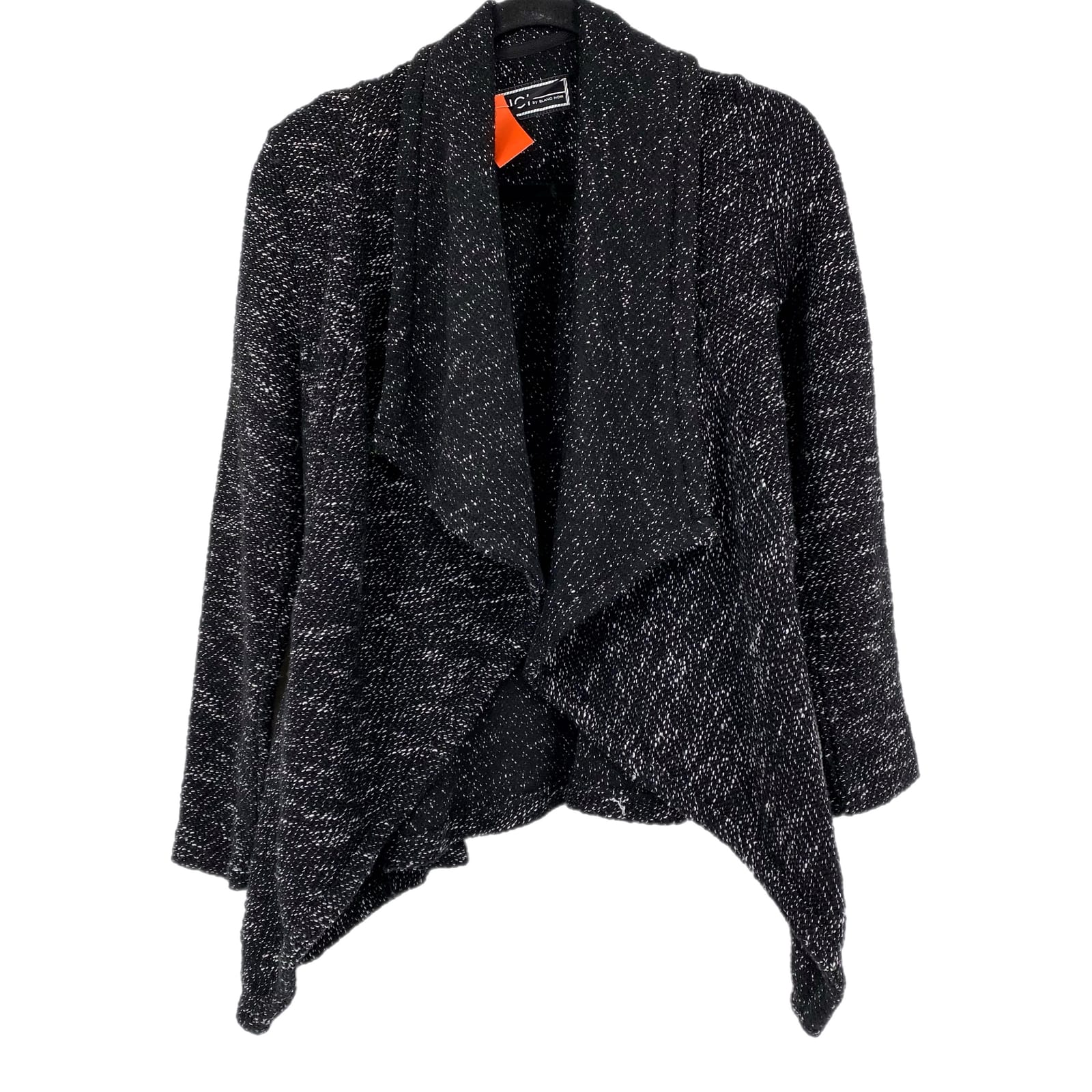 Elegant Black Cardigan Sweater