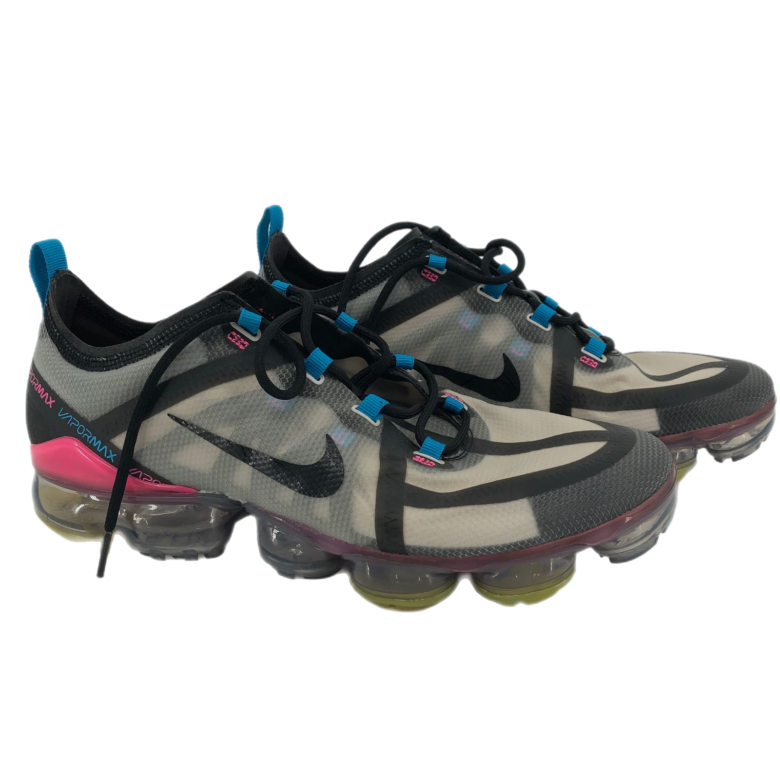 Nike Gray/Black Breathable Athletic Shoes