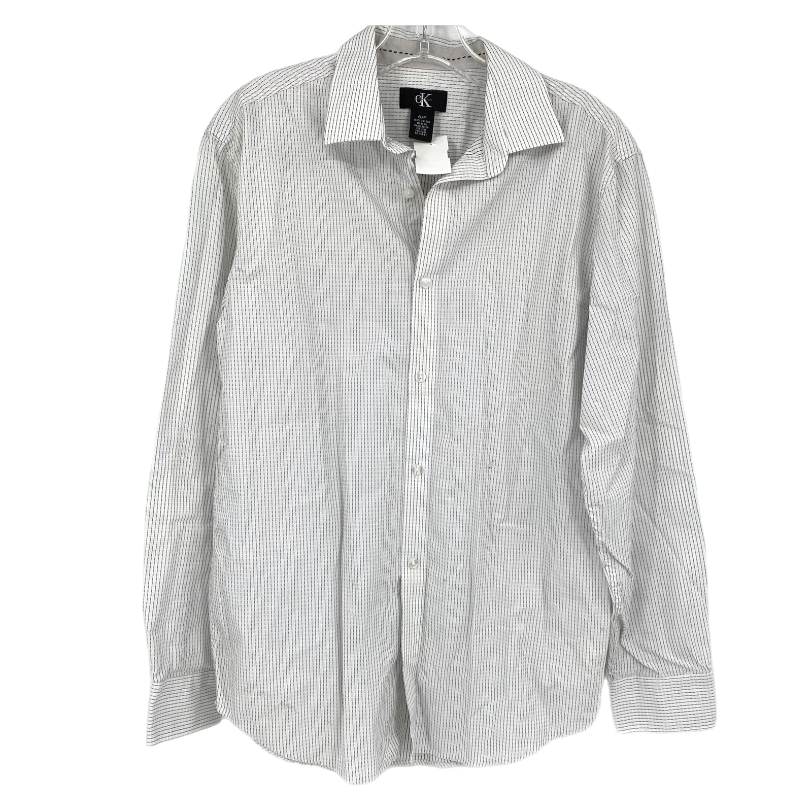 Calvin Klein Black & White Button-Up Shirt