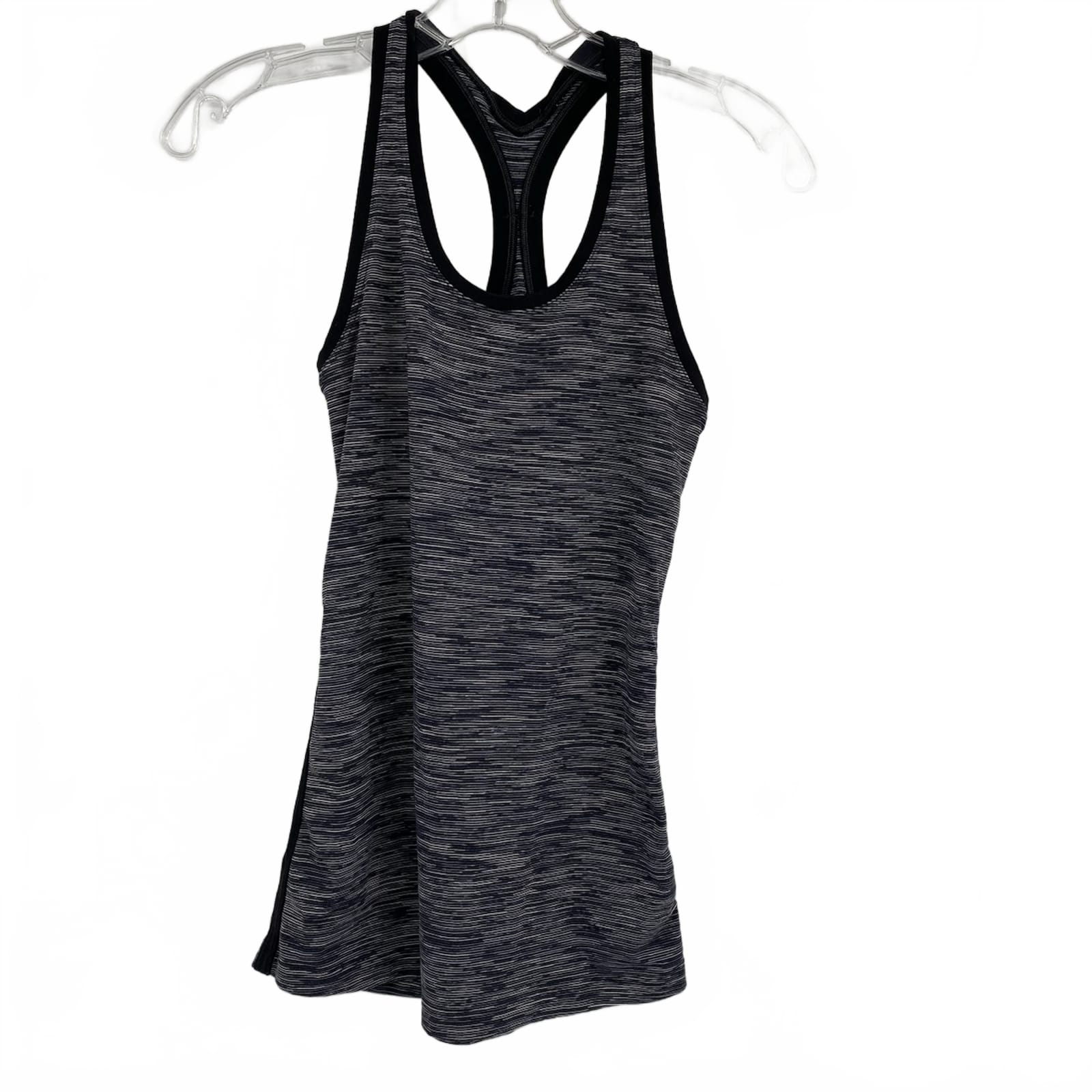 lululemon Black Patterned Tank OS