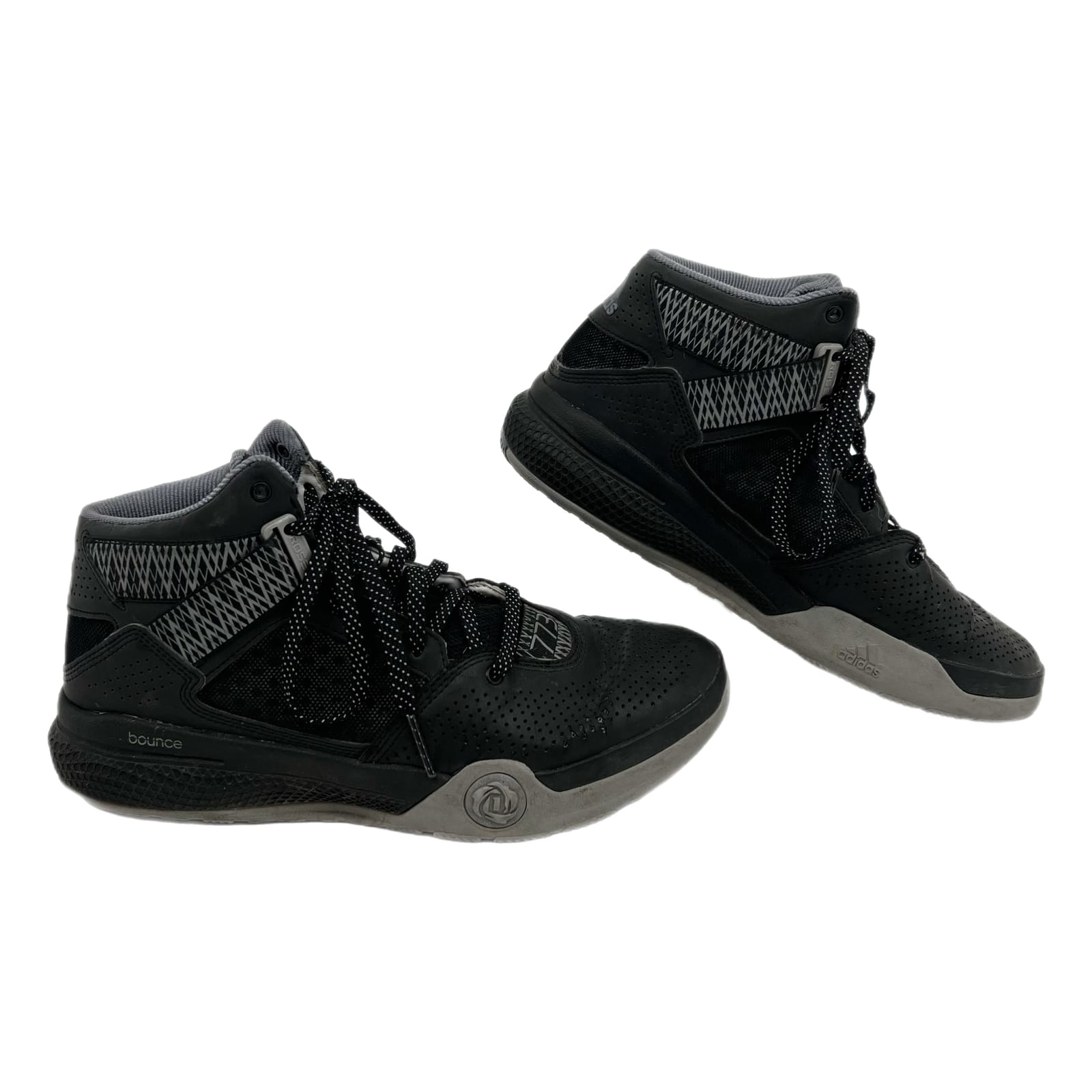 Adidas Black D Rose Bounce 773 Sneakers
